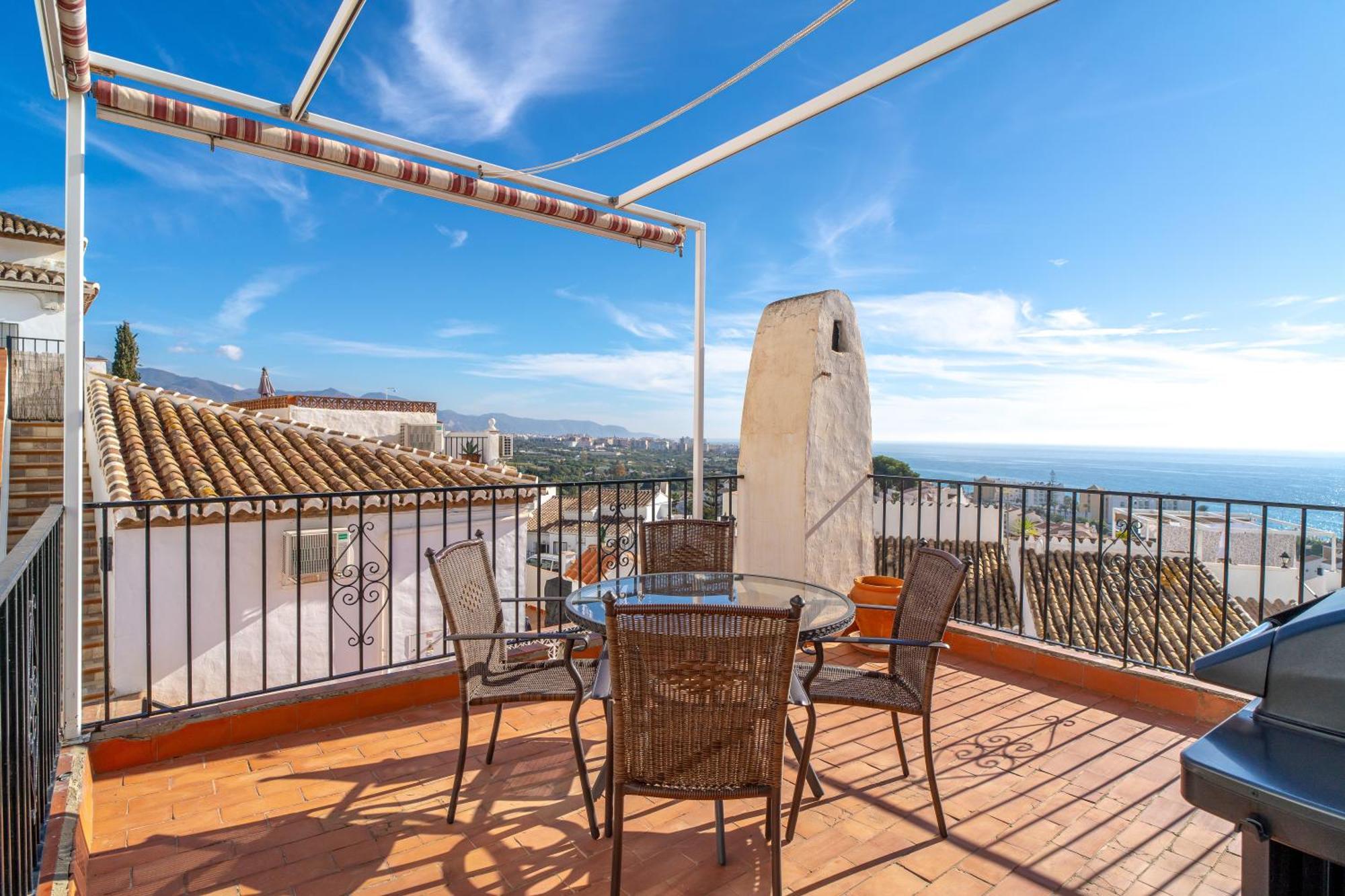 Villa Caritas Punta Lara Casasol Nerja Eksteriør billede