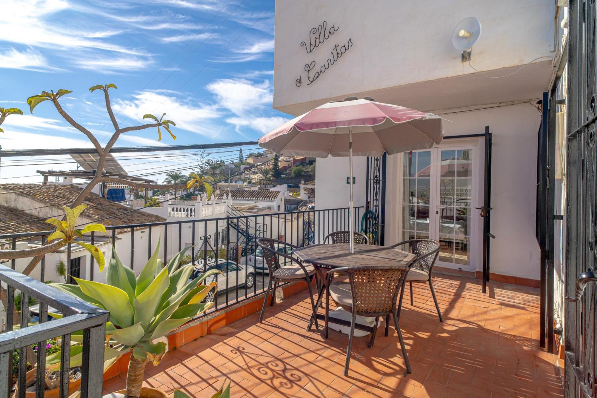 Villa Caritas Punta Lara Casasol Nerja Eksteriør billede