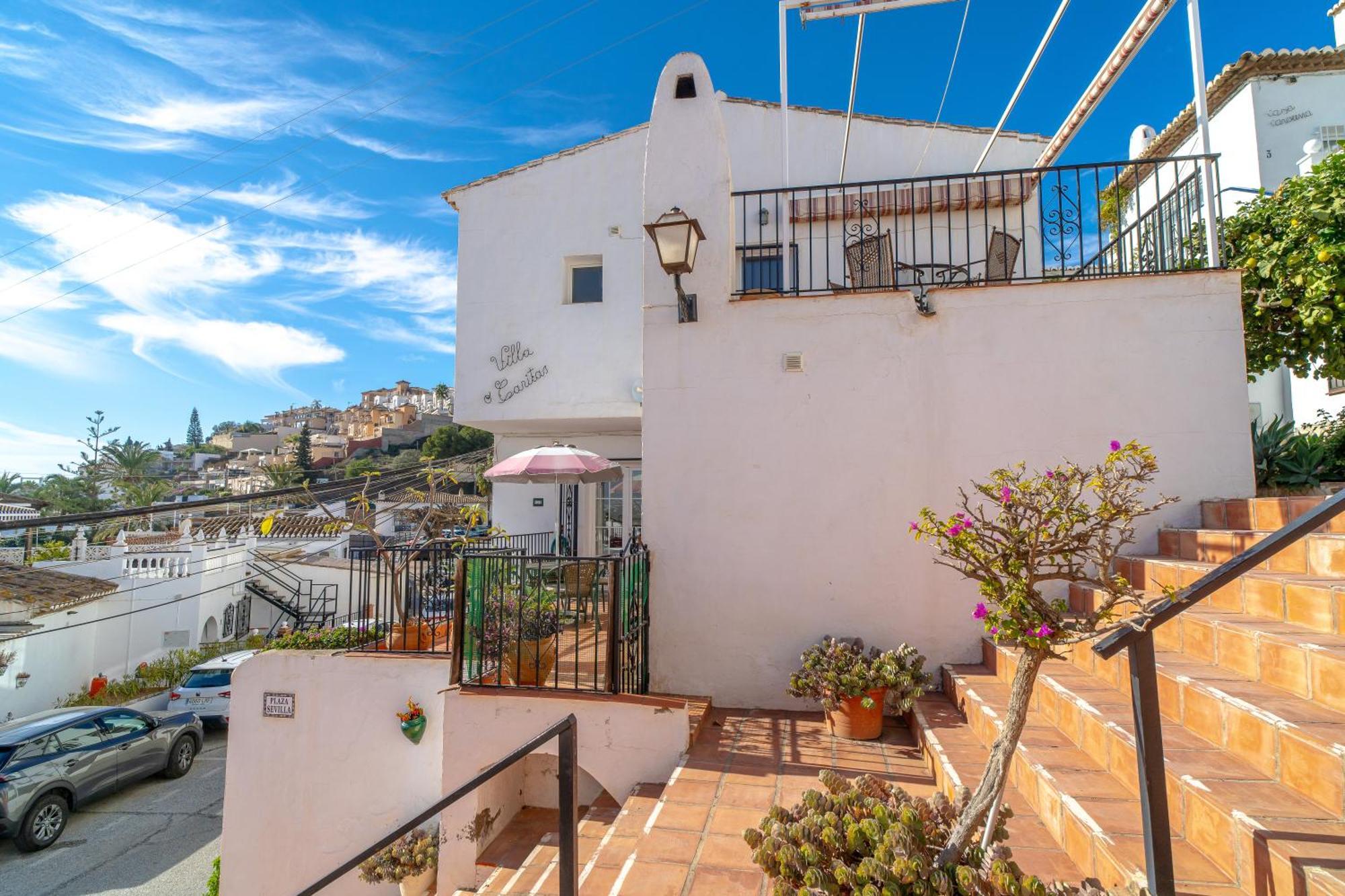 Villa Caritas Punta Lara Casasol Nerja Eksteriør billede